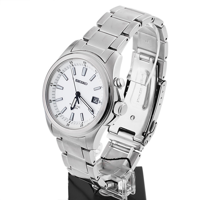 Seiko SKA461P1 Kinetic zegarek męski sportowy mineralne utwardzane - miniatura 3
