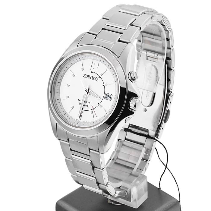 Seiko SKA475P1 Kinetic zegarek męski sportowy mineralne utwardzane - miniatura 3
