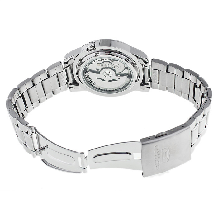 Seiko SNKK31K1 zegarek męski sportowy Automatic bransoleta - miniatura 5