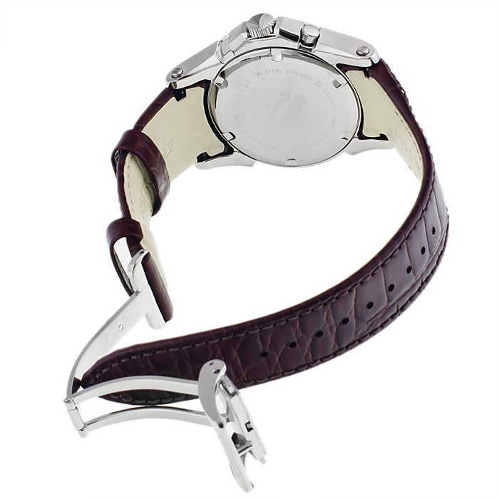 Seiko SNQ105P1 zegarek męski klasyczny Premier pasek - miniatura 5