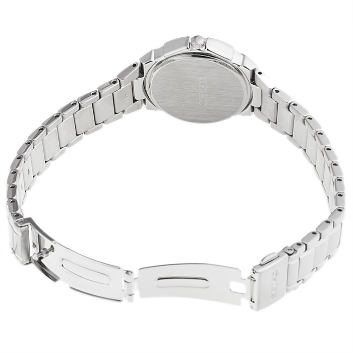 Seiko SUT021P1 zegarek damski klasyczny Solar bransoleta - miniatura 5