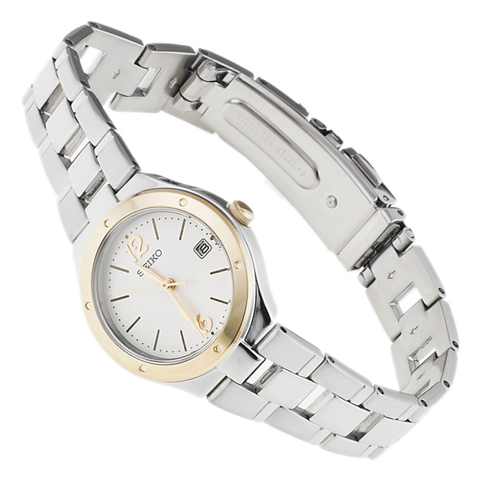 Seiko SXDC48P1 Classic klasyczny zegarek srebrny - miniatura 4