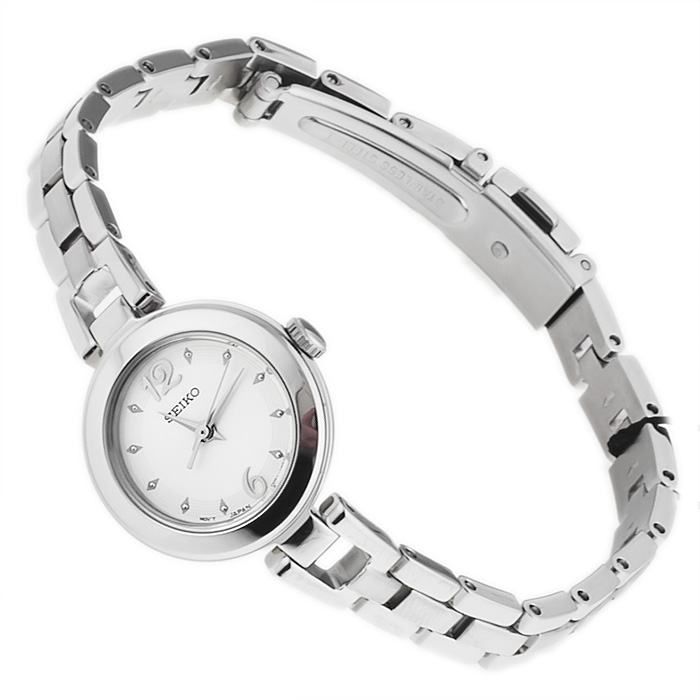 Seiko SXGN77P1 Classic klasyczny zegarek srebrny - miniatura 4