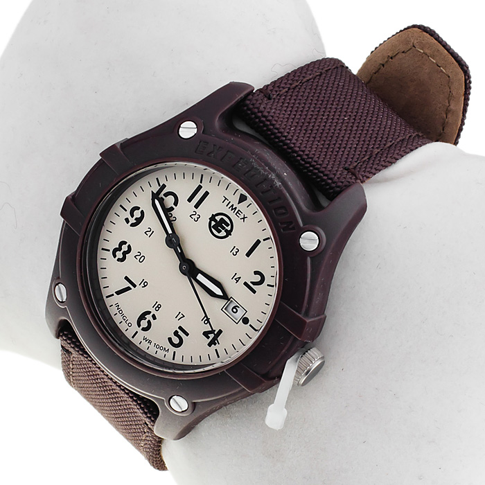 zegarek Timex T49691 fioletowy Expedition - miniatura 4