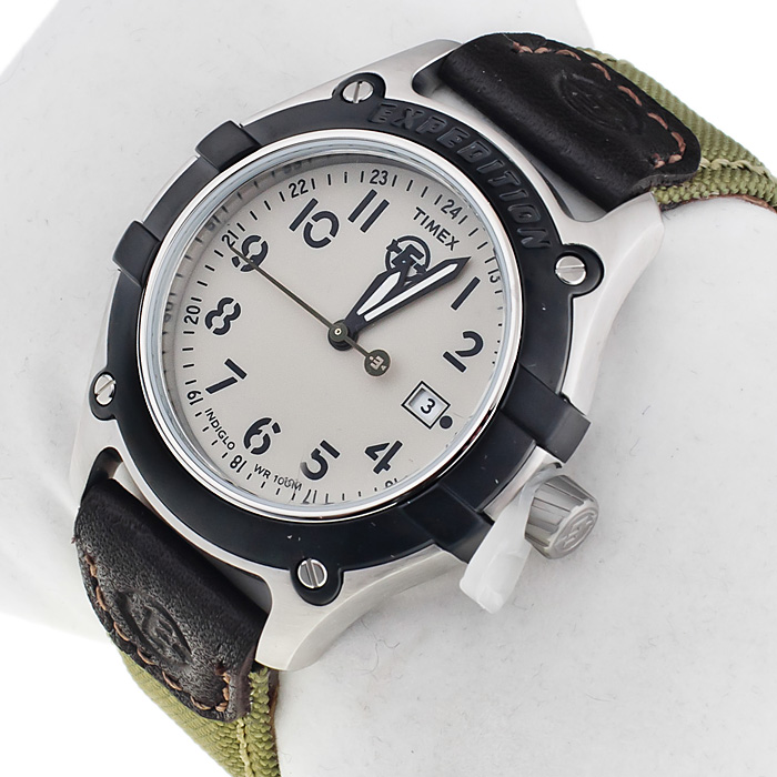zegarek Timex T49700 srebrny Adventure Tech - miniatura 4