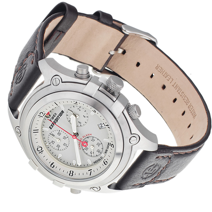 Timex T49747 Expedition sportowy zegarek srebrny - miniatura 6