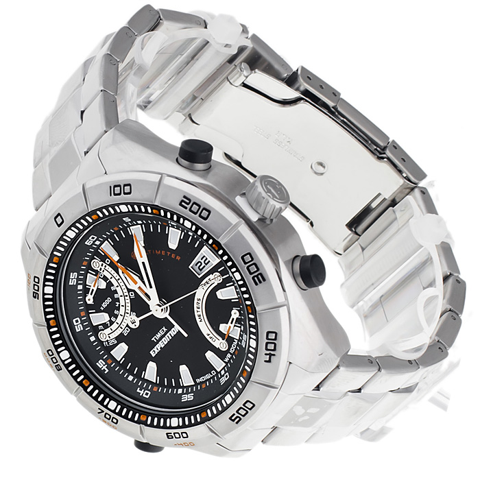 Timex T49791 Expedition E-Altimeter Expedition sportowy zegarek srebrny - miniatura 5