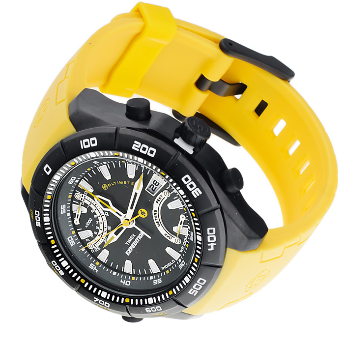 Timex T49796 Expedition E-Altimeter Expedition sportowy zegarek czarny - miniatura 5