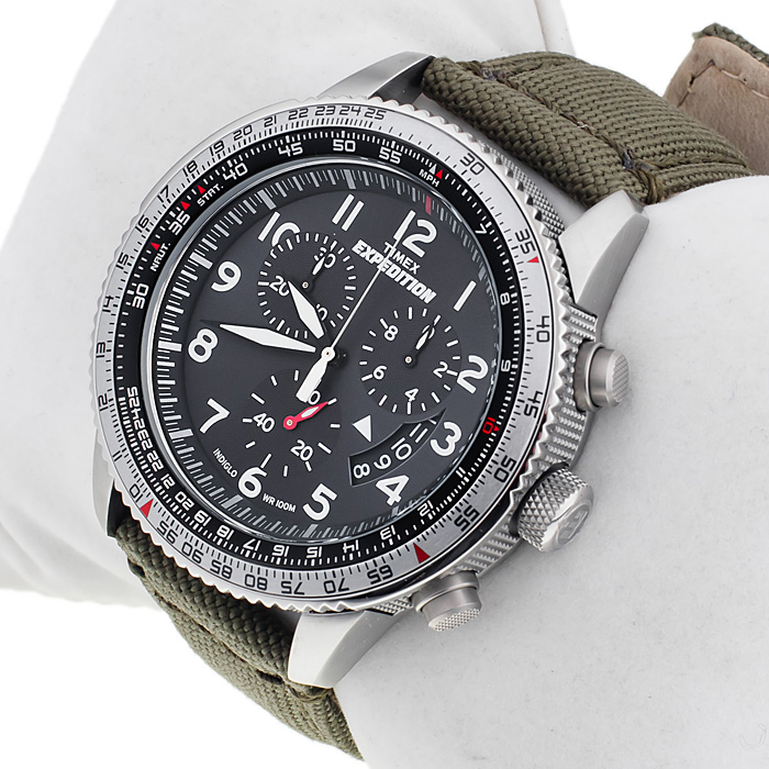 zegarek Timex T49823 srebrny Expedition - miniatura 2