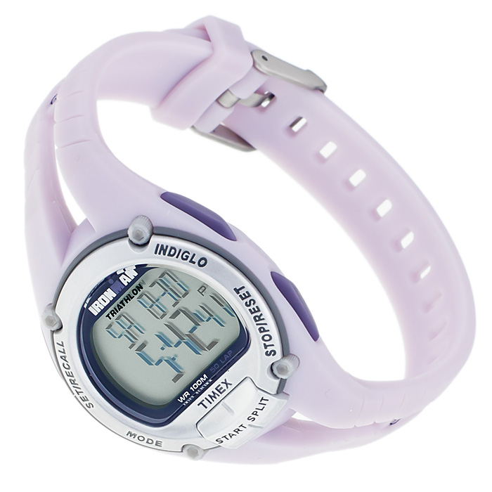 Timex T5K161 Ironman Triathlon Ironman sportowy zegarek srebrny - miniatura 6