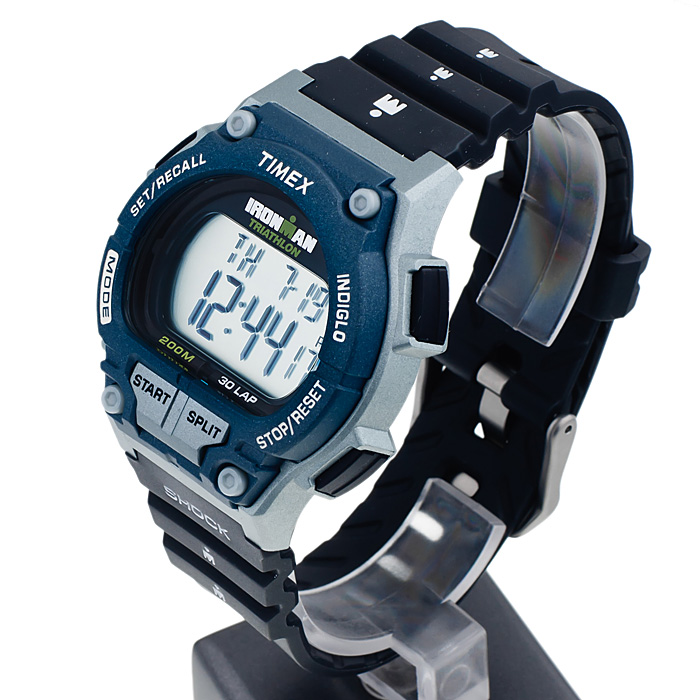 Timex T5K197 Ironman Ironman Triathlon Shock Resistant zegarek męski sportowy mineralne - miniatura 5
