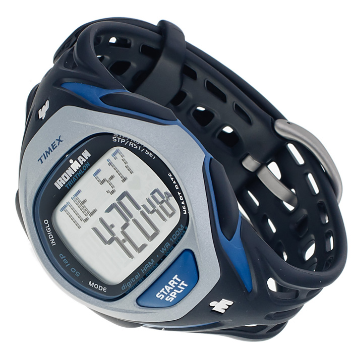 Timex T5K216 Ironman Triathlon Ironman sportowy zegarek czarny - miniatura 5