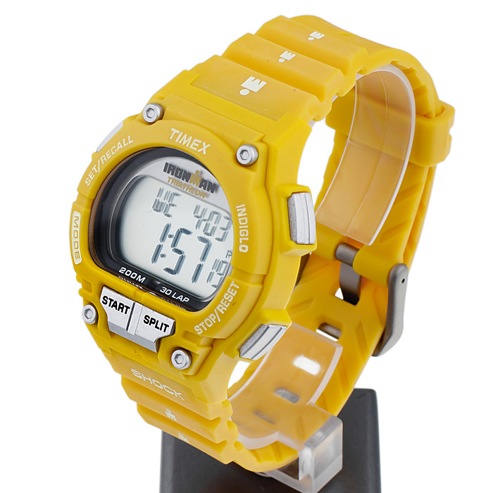 Timex T5K430 Ironman Ironman Triathlon Shock Resistant zegarek damski sportowy mineralne - miniatura 3