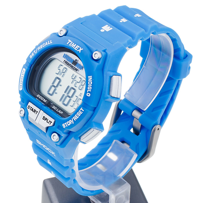 Timex T5K433 Ironman Ironman Triathlon Shock Resistant zegarek damski sportowy mineralne - miniatura 3