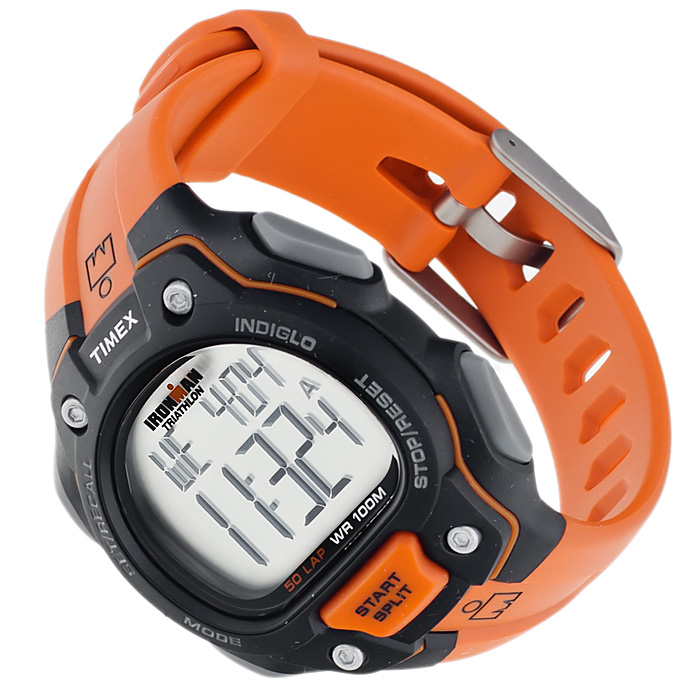 Timex T5K493 Ironman Triathlon Ironman sportowy zegarek czarny - miniatura 4