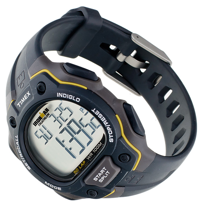Timex T5K494 Ironman Traditional 50-Lap Ironman sportowy zegarek czarny - miniatura 4