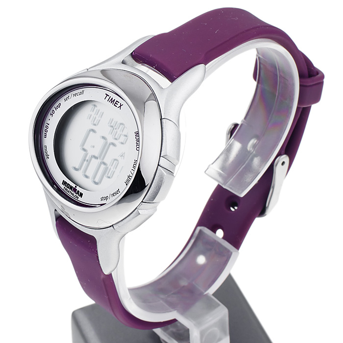 Timex T5K498 Ironman Ironman Triathlon zegarek damski sportowy z tworzywa sztucznego - miniatura 3