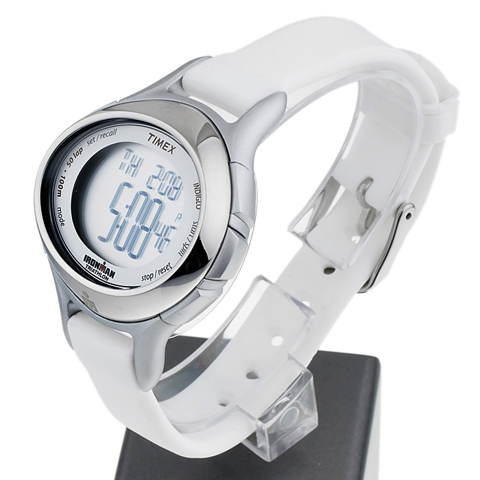 Timex T5K499 Ironman Ironman Triathlon zegarek damski sportowy z tworzywa sztucznego - miniatura 3