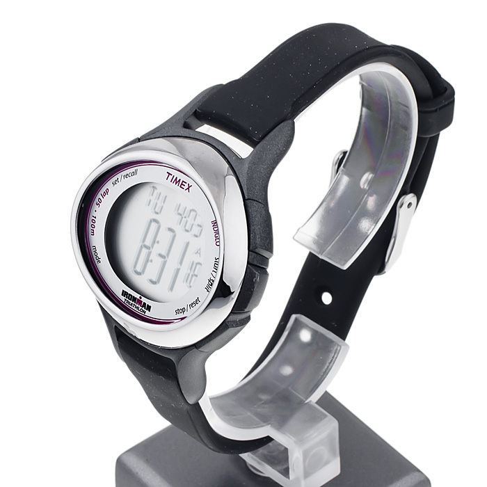 Timex T5K500 Ironman Ironman Triathlon zegarek damski sportowy z tworzywa sztucznego - miniatura 3