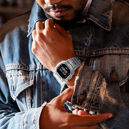 Zegarek G-SHOCK Casio The Origin White Skeleton męski