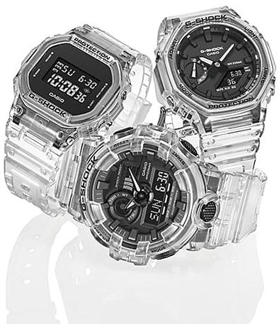 Zegarek G-SHOCK Casio The Origin White Skeleton męski