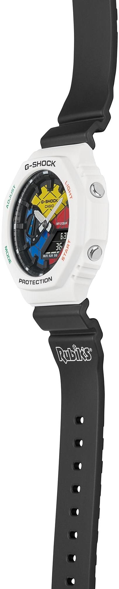 Zegarek G-SHOCK Casio Octagon G-SHOCK X RUBIK'S Edition "CasiOak" Carbon Core Guard męski