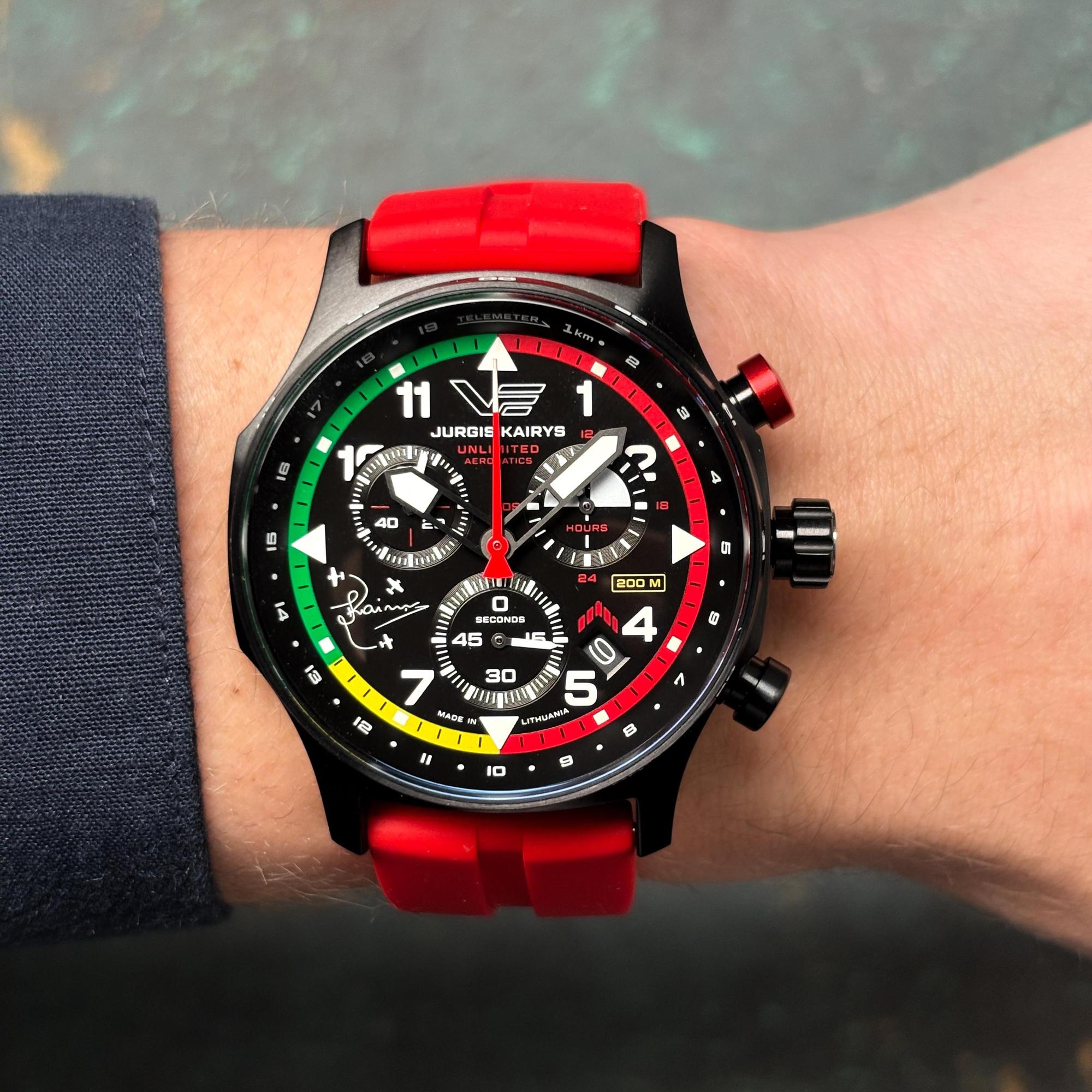 Zegarek Vostok Europe Expedition Chronograph Quartz 43mm Jurgis Kairys 2025 - miniatura 17