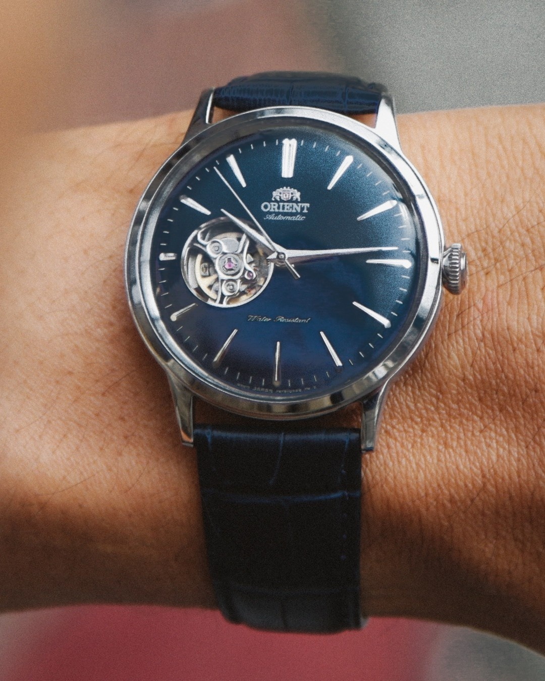 Zegarek Orient Bambino Open Heart Automatic męski  - miniatura 23
