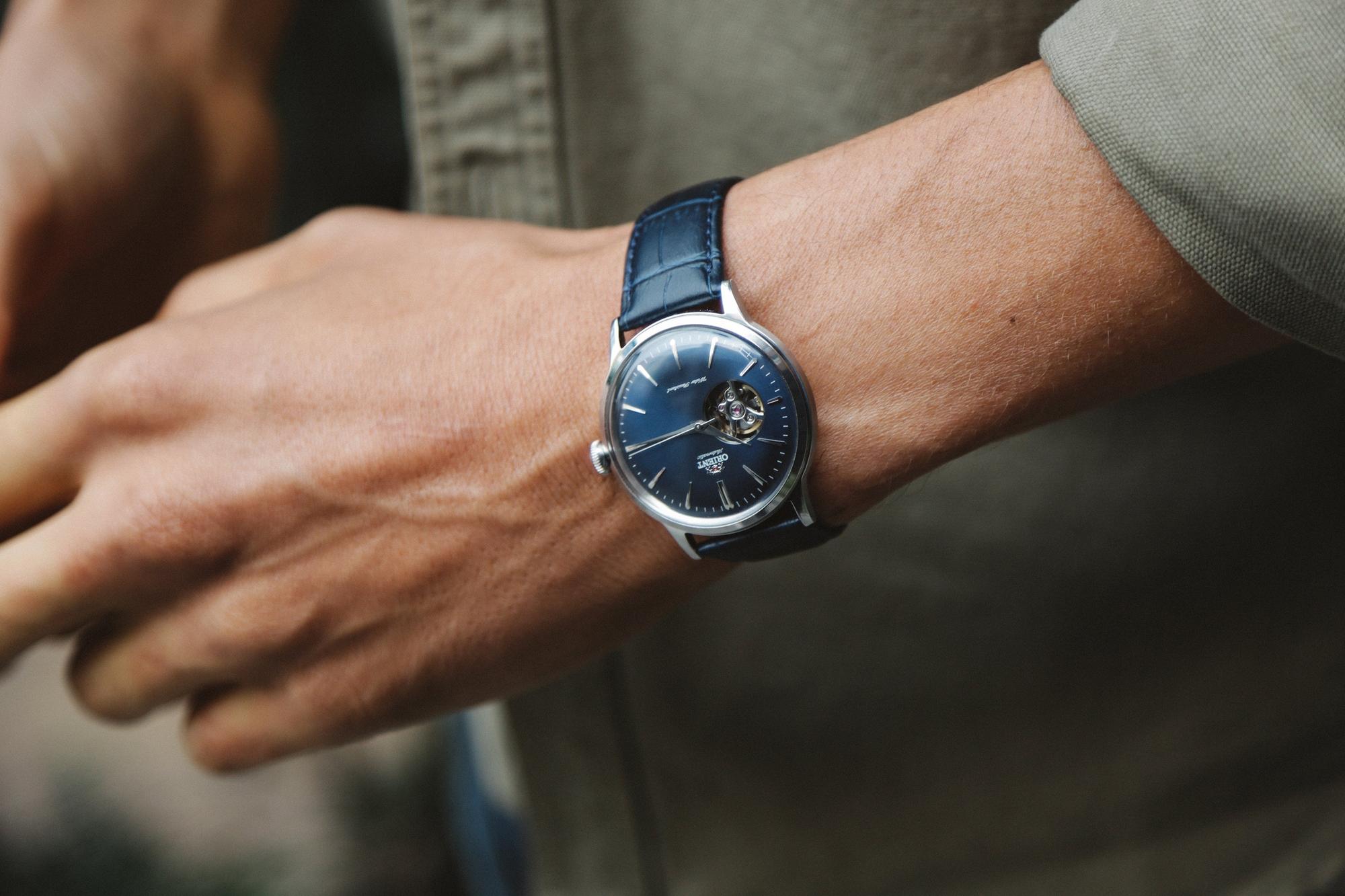 Zegarek Orient Bambino Open Heart Automatic męski  - miniatura 24