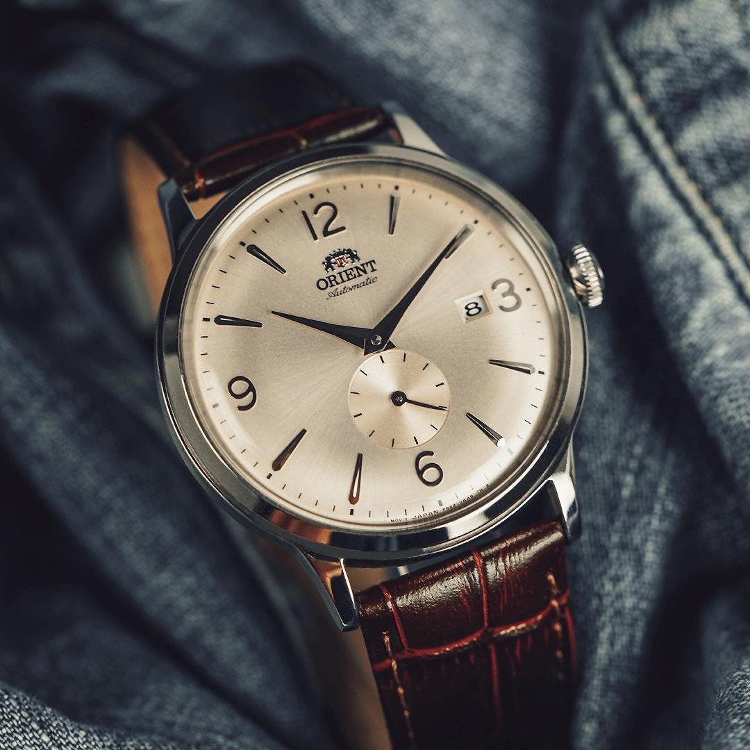 Zegarek Orient Bambino Small Seconds męski 