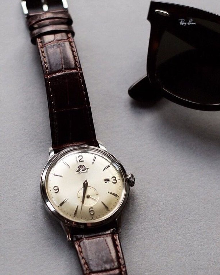 Zegarek Orient Bambino Small Seconds męski 