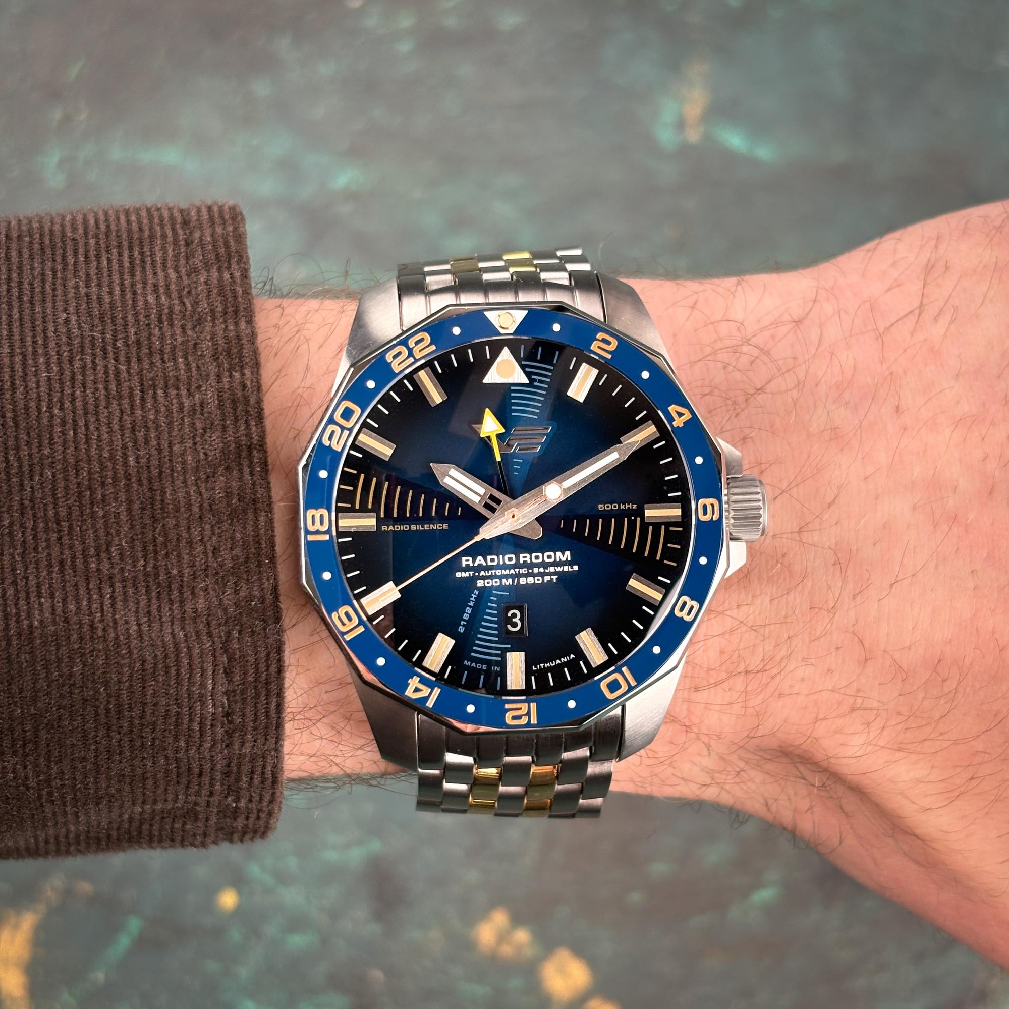 Zegarek Vostok Europe Rocket N-1 Automatic GMT Radio Room Special Edition Silentium Pro Vita - miniatura 25