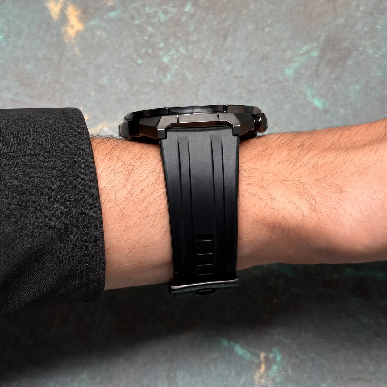 Smartwatch Enter Expedytor II Czarny zestaw z Paskiem 