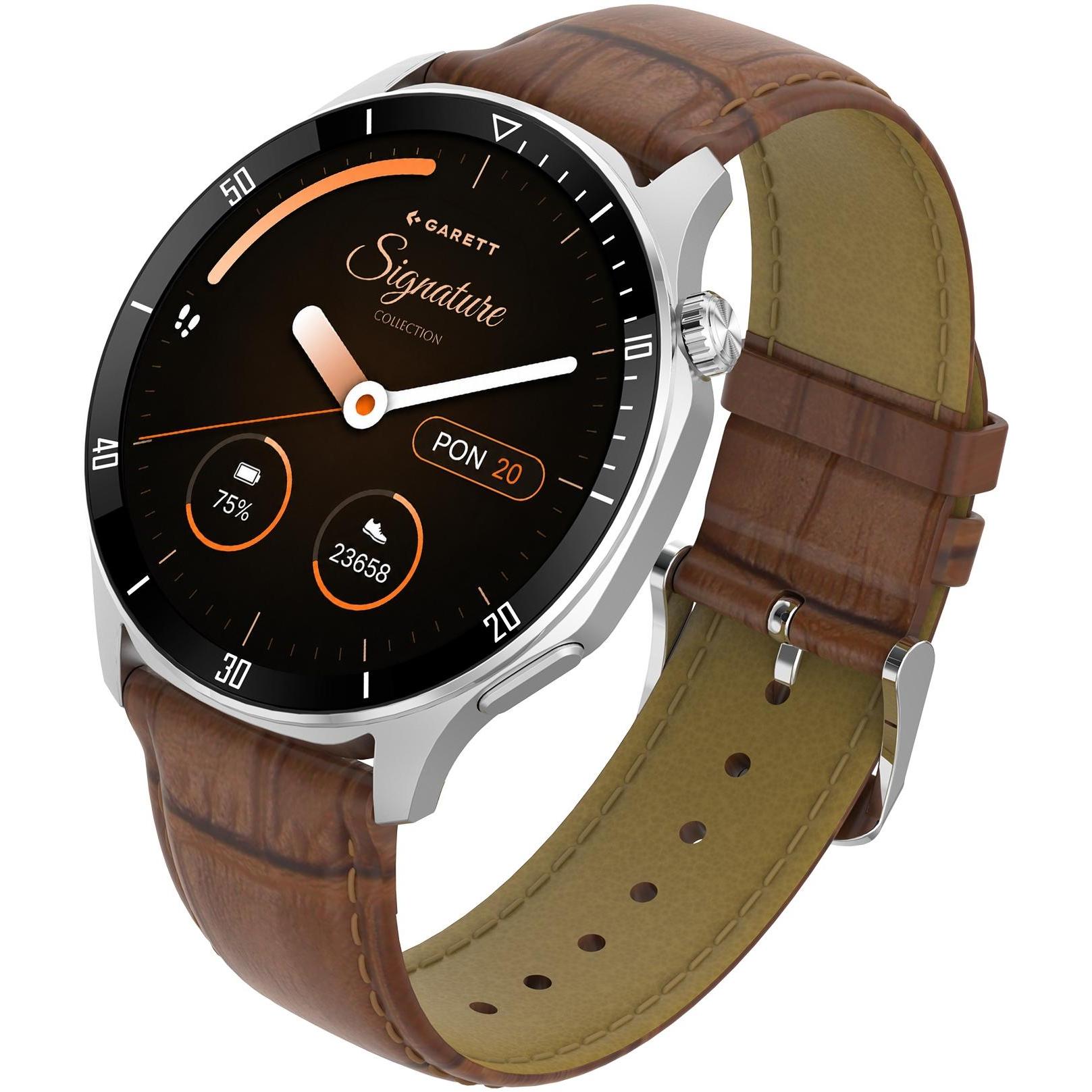 Smartwatch Garett Signature Prime Srebrny Solid - miniatura 7