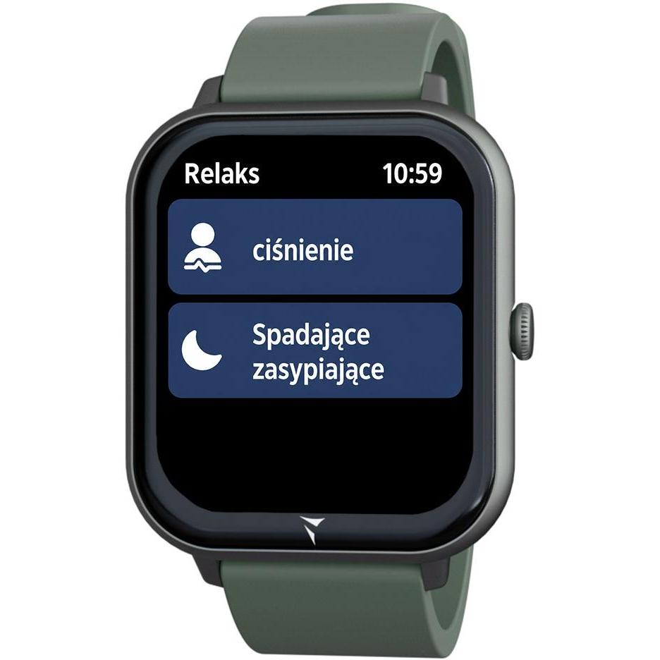 Smartwatch Techmade Glow Zielony + Torba