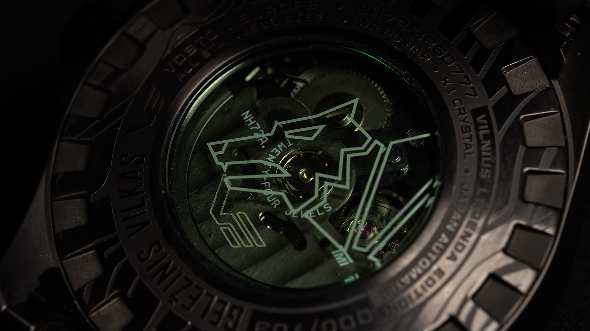 Zegarek Vostok Europe Space Race Gelezinis Vilkas Skeleton Automatic Limited Edition 2026 - miniatura 21
