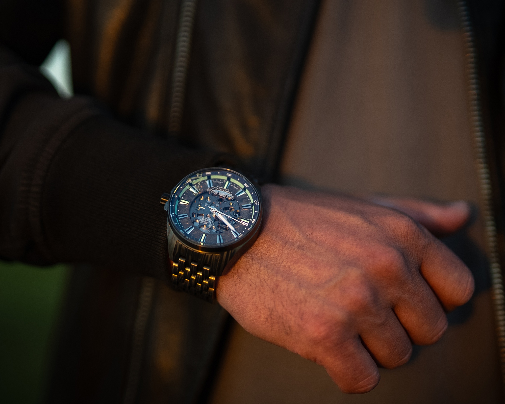 Zegarek Vostok Europe Space Race Gelezinis Vilkas Skeleton Automatic Limited Edition 2026 - miniatura 25
