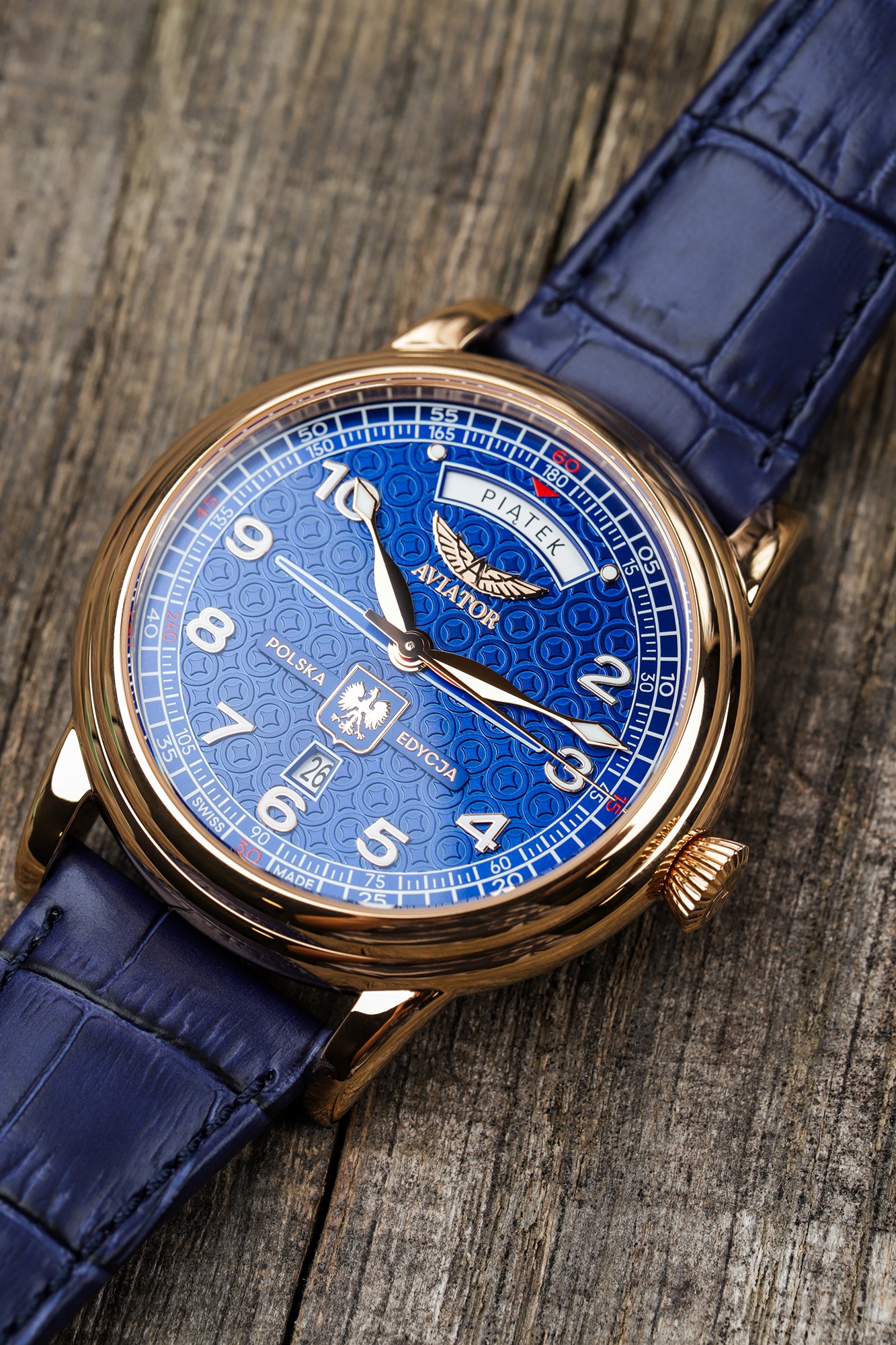 Zegarek Aviator Douglas Polish Edition Day-Date Stanisław Skarżyński 2026 męski