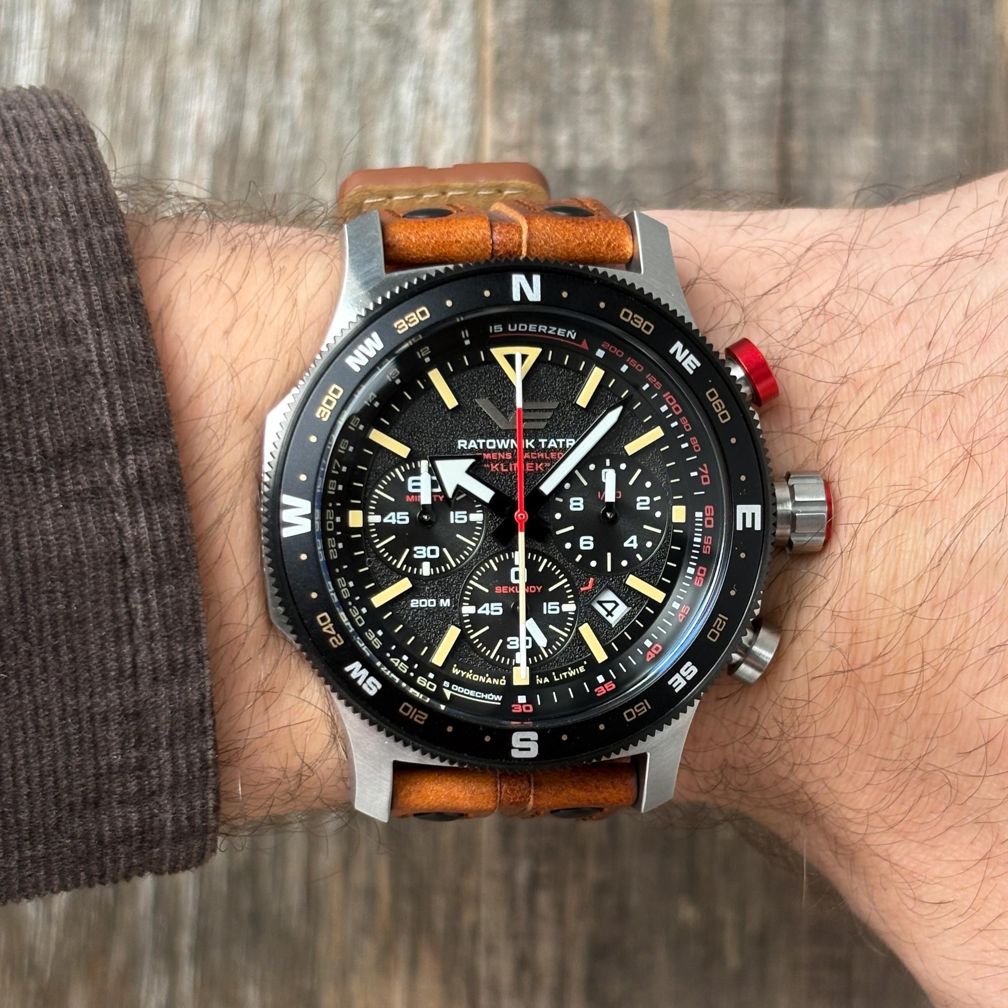 Zegarek Vostok Europe Expedition 48mm Ratownik Tatr Klemens Klimek Bachleda Limited Edition - miniatura 20