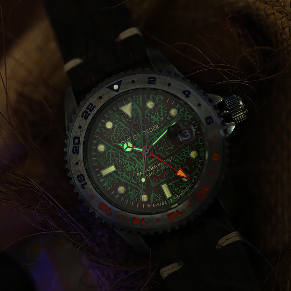 001-19.HA zegarek klasyczny Swiss GMT - miniatura 3