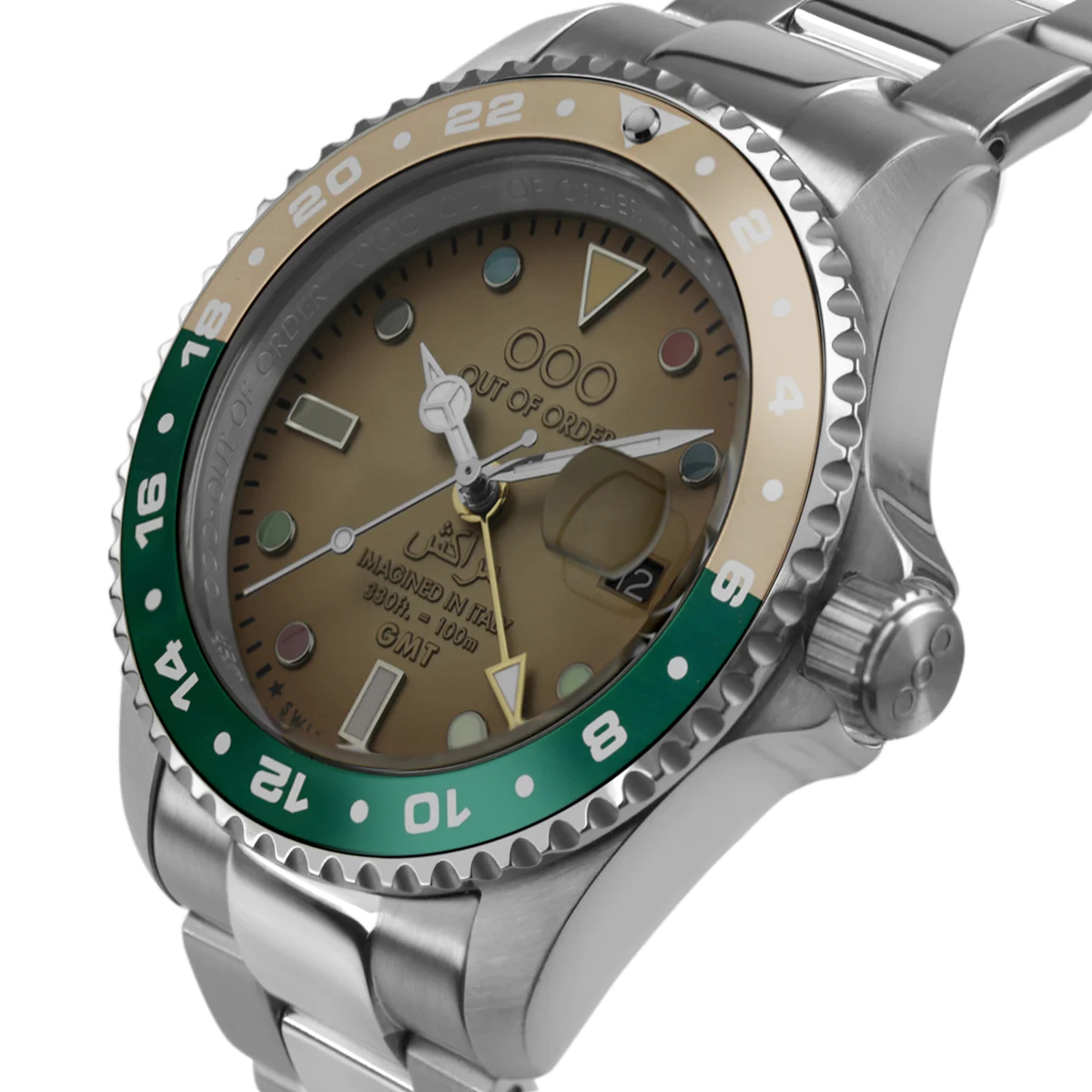 001-19MASS zegarek klasyczny Swiss GMT - miniatura 4