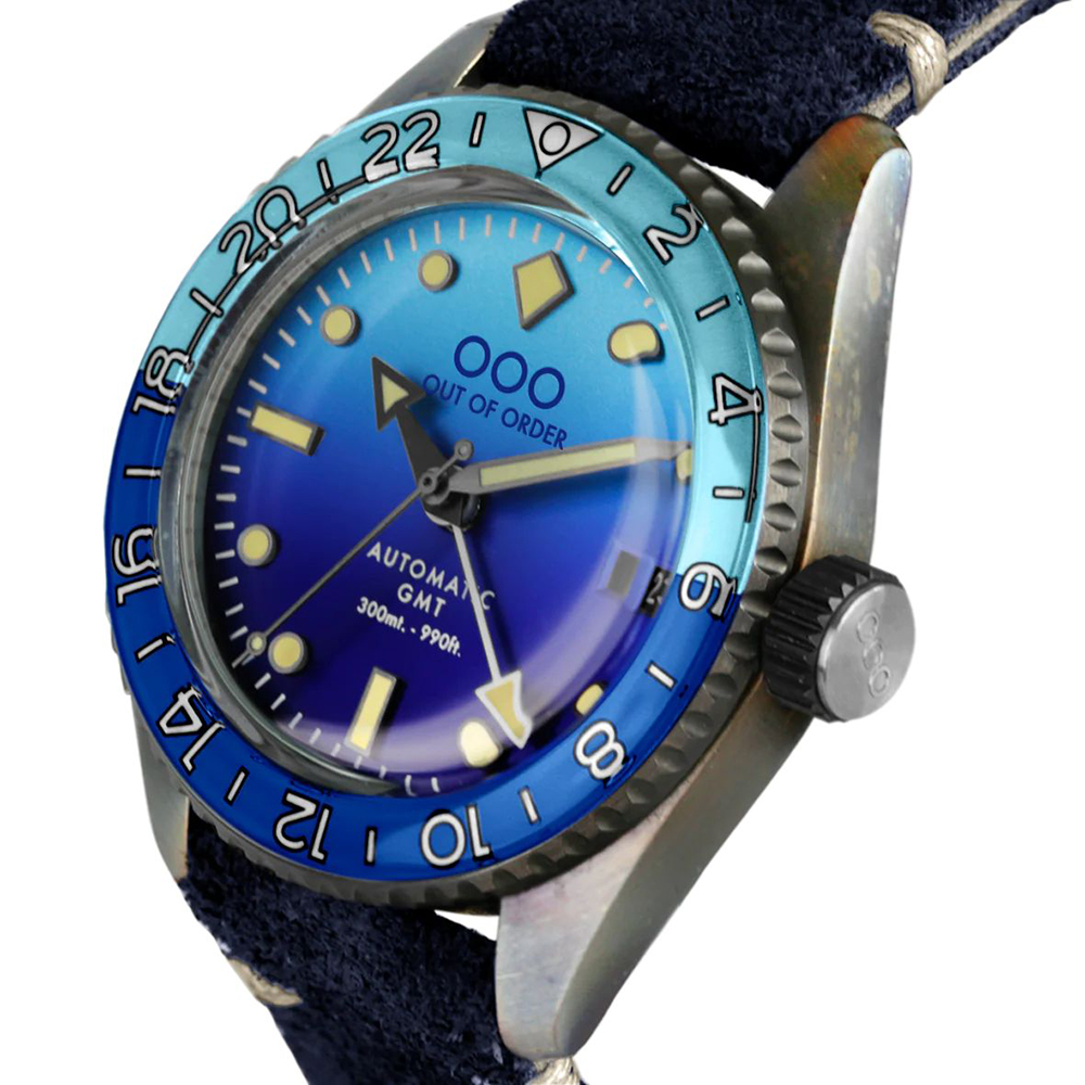 001-25BB zegarek męski Shaker Automatic GMT - miniatura 4
