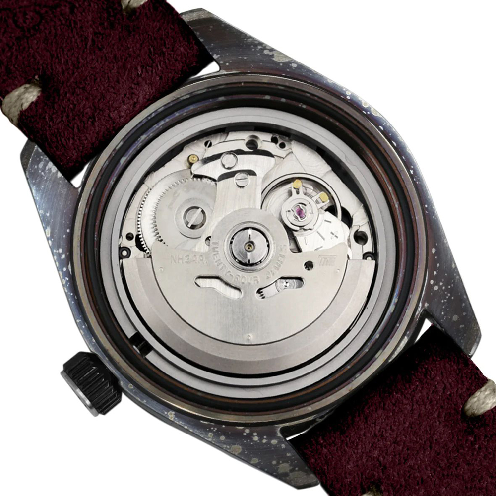 001-25COS zegarek męski klasyczny Shaker Automatic GMT pasek - miniatura 7