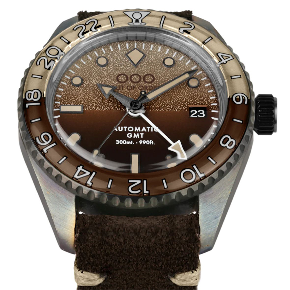 001-25IC Shaker Automatic GMT klasyczny zegarek szary - miniatura 3