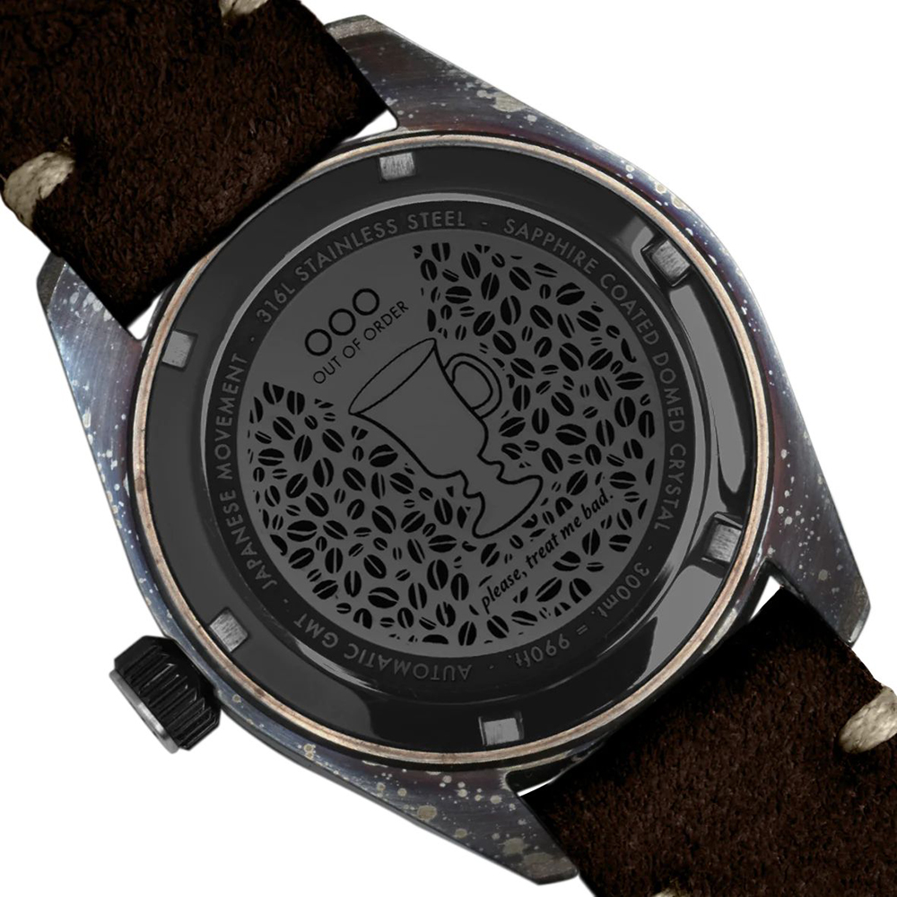 001-25IC Shaker Automatic GMT zegarek męski klasyczny szafirowe - miniatura 6
