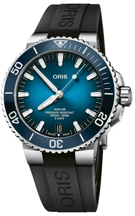 Oris 01 400 7763 4135-07 4 24 74EB Aquis AQUIS DATE - zdjęcie 1