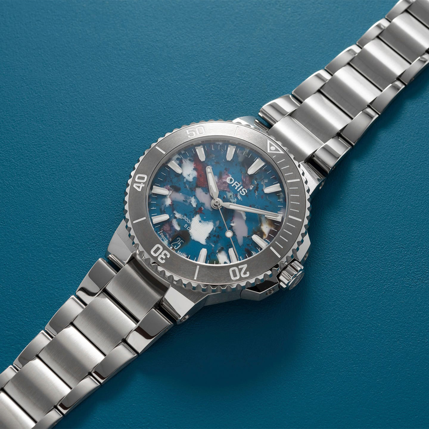 01 400 7790 4150-07 8 23 02PEB męski zegarek Aquis bransoleta - miniatura 3