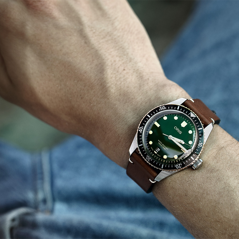01 733 7720 4057-07 5 21 45 zegarek męski Divers - miniatura 2