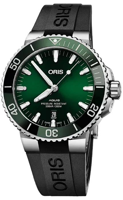 Oris 01 733 7730 4157-07 4 24 64EB Aquis AQUIS DATE - zdjęcie 1