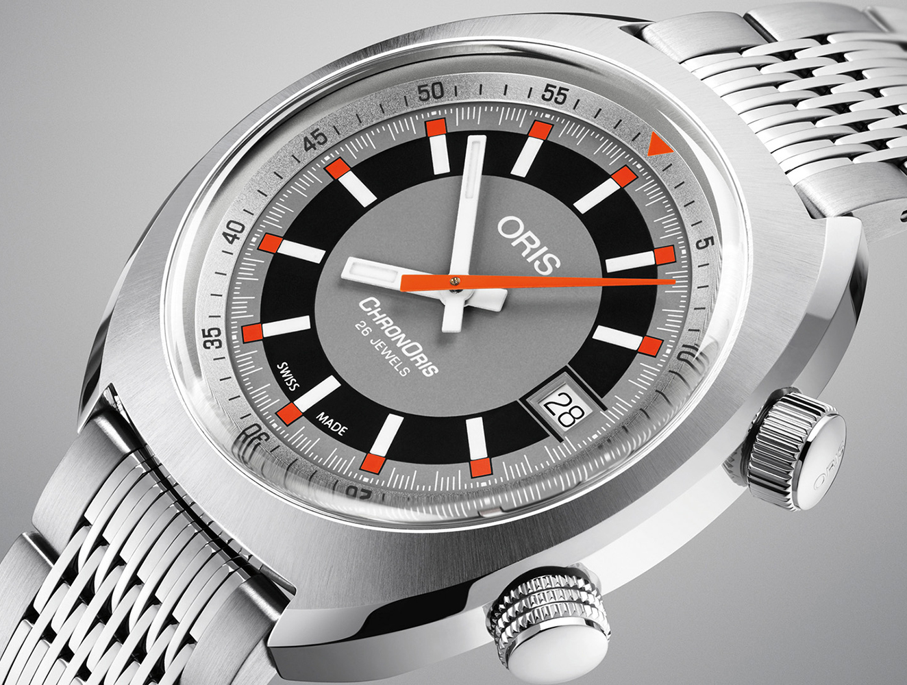 01 733 7737 4053-07 5 19 23 męski zegarek Chronoris pasek - miniatura 3
